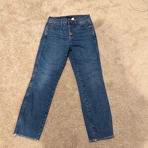 J. Crew Vintage Straight crop Jean